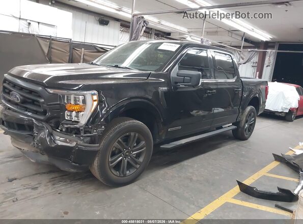 1FTFW1ED0MFC72125 2021 FORD F150 Black 