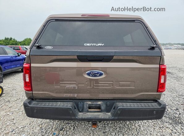 1FTFW1ED1MFC26934 2021 FORD F150 Brown უკანა ხედი