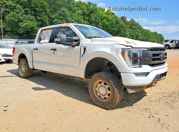 1FTFW1ED1MFD08338 2021 FORD F150 White Передня права чверть