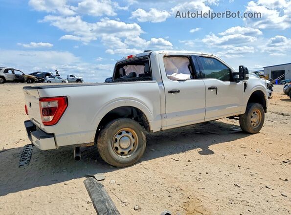1FTFW1ED1MFD08338 2021 FORD F150 White Задня права чверть