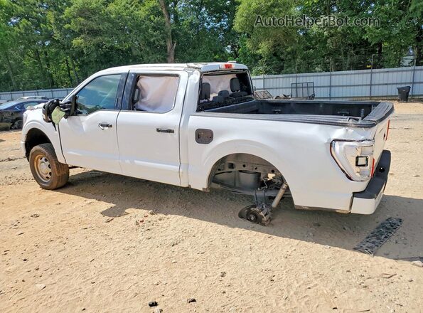 1FTFW1ED1MFD08338 2021 FORD F150 White Задня ліва чверть