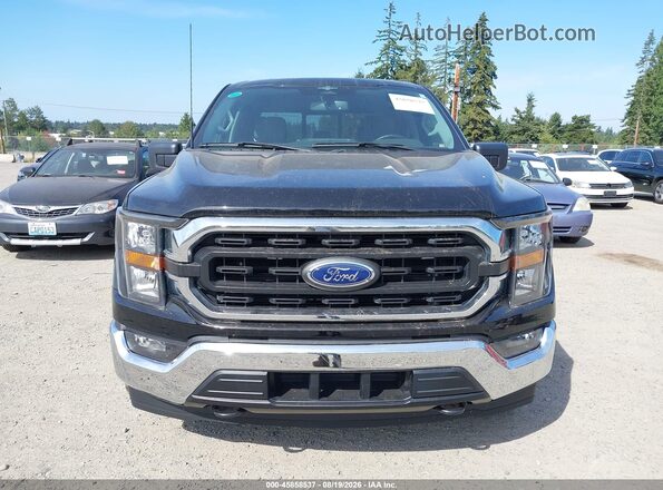 1FTFW1ED2PFB43372 2023 FORD F150 Black ხელსაწყოთა პანელის ხედი
