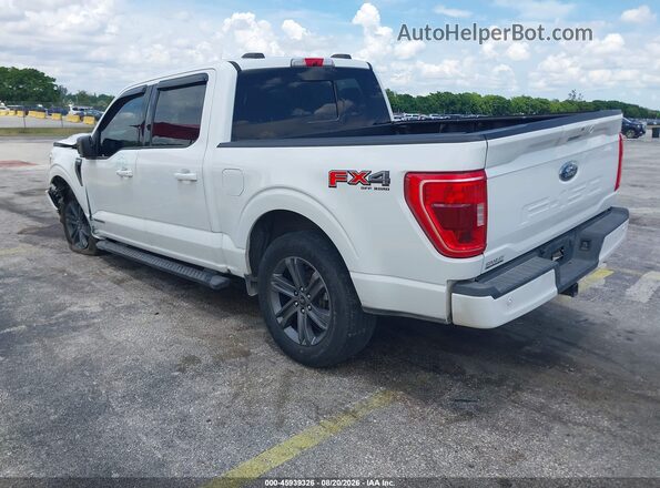 1FTFW1ED3MFB08058 2021 FORD F150 White Rear left