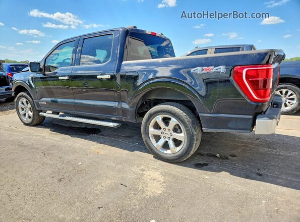 1FTFW1ED3MFC00724 2021 FORD F150 Black Задня ліва чверть
