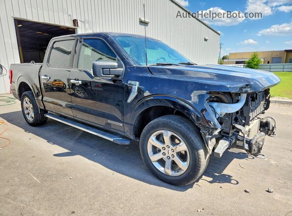 1FTFW1ED3MFC00724 2021 FORD F150 Black Передня права чверть