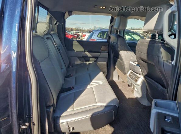1FTFW1ED3NFA45285 2022 FORD F150 Blue Vista de los asientos traseros