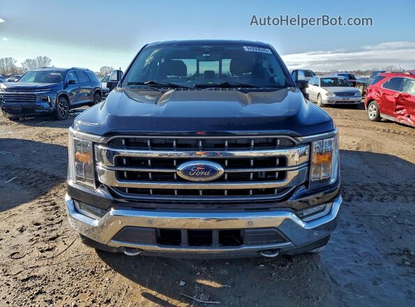 1FTFW1ED3NFA45285 2022 FORD F150 Blue Vista frontal