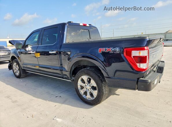 1FTFW1ED3NFA48171 2022 FORD F150 Black Задня ліва чверть