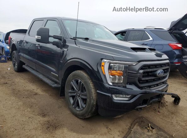 1FTFW1ED3PFA96160 2023 FORD F150 Black Front right