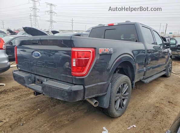 1FTFW1ED3PFA96160 2023 FORD F150 Black Rear right