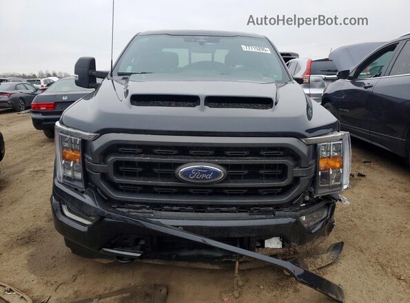 1FTFW1ED3PFA96160 2023 FORD F150 Black Front view