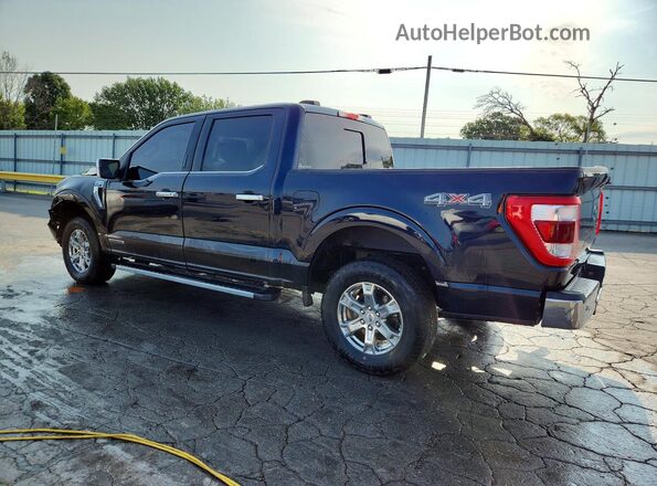 1FTFW1ED4MFA29613 2021 FORD F150 Black უკანა მარცხენა