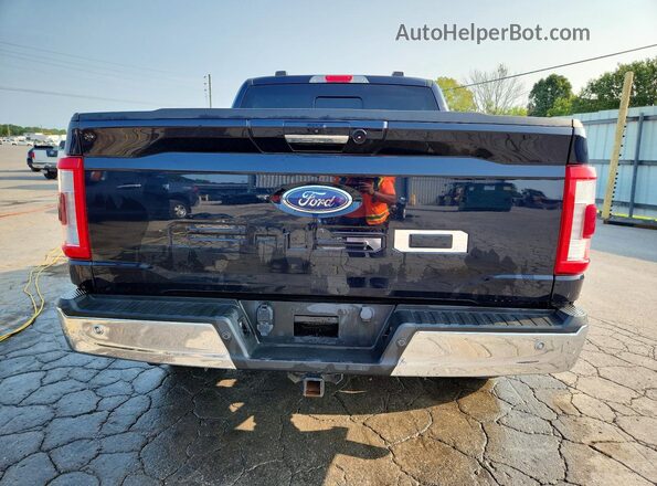 1FTFW1ED4MFA29613 2021 FORD F150 Black უკანა ხედი