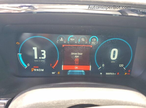 1FTFW1ED4MFC02756 2021 FORD F150 Charcoal Widok zestawu wskaźników