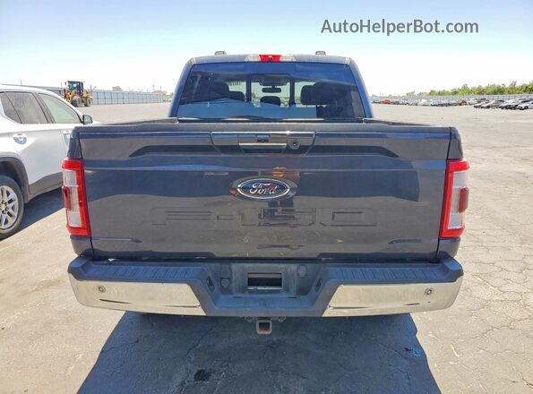1FTFW1ED4MFC02756 2021 FORD F150 Charcoal Widok z tyłu