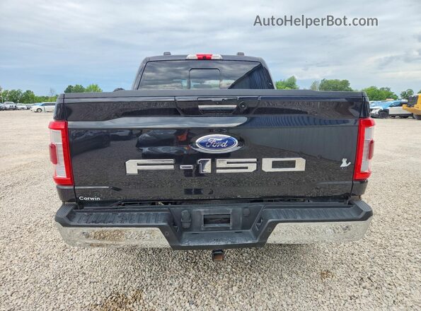 1FTFW1ED4NFA48891 2022 FORD F150 Black Vista trasera