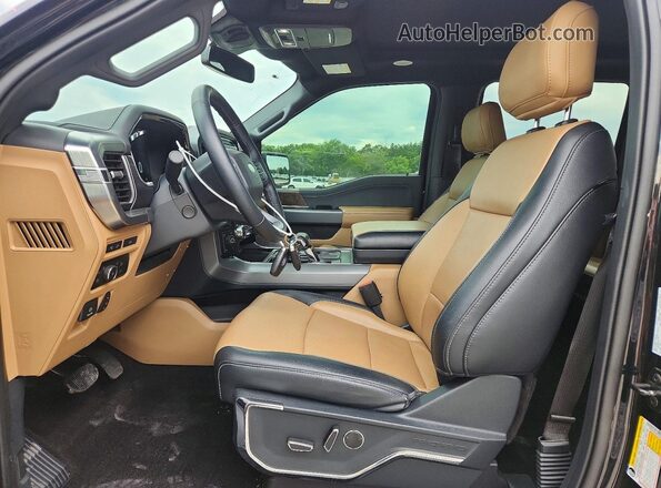 1FTFW1ED4NFA48891 2022 FORD F150 Black Vista interior delantera