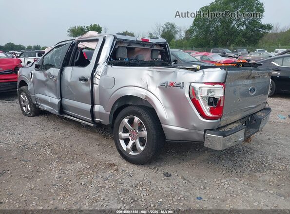 1FTFW1ED4PFD21248 2023 FORD F150 Серебряный Задняя левая четверть