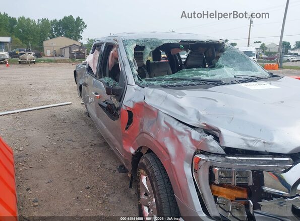 1FTFW1ED4PFD21248 2023 FORD F150 Серебряный Вид спереди