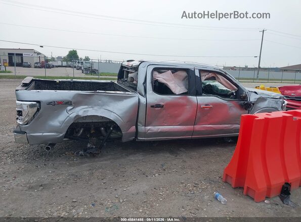 1FTFW1ED4PFD21248 2023 FORD F150 Серебряный Вид задней части салона