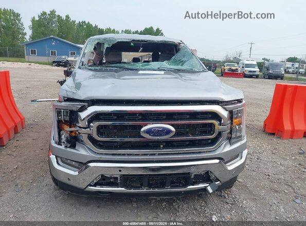 1FTFW1ED4PFD21248 2023 FORD F150 Серебряный Вид щитка приборов
