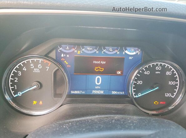 1FTFW1ED5MFB13987 2021 FORD F150 Silver Вид щитка приладів