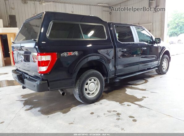 1FTFW1ED5MFC65719 2021 FORD F150 Dark Blue Tył prawy