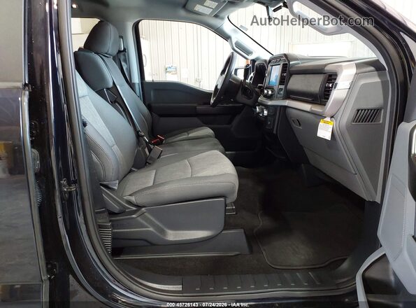 1FTFW1ED5MFC65719 2021 FORD F150 Dark Blue Widok wnętrza z przodu