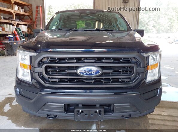 1FTFW1ED5MFC65719 2021 FORD F150 Dark Blue Widok wnętrza 360 stopni
