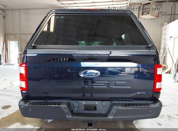 1FTFW1ED5MFC65719 2021 FORD F150 Dark Blue 