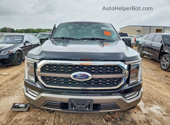 1FTFW1ED5PFA56100 2023 FORD F150 Gray Դիմացի տեսք