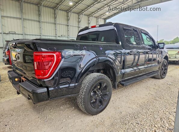 1FTFW1ED5PFC69001 2023 FORD F150 Black Tył prawy