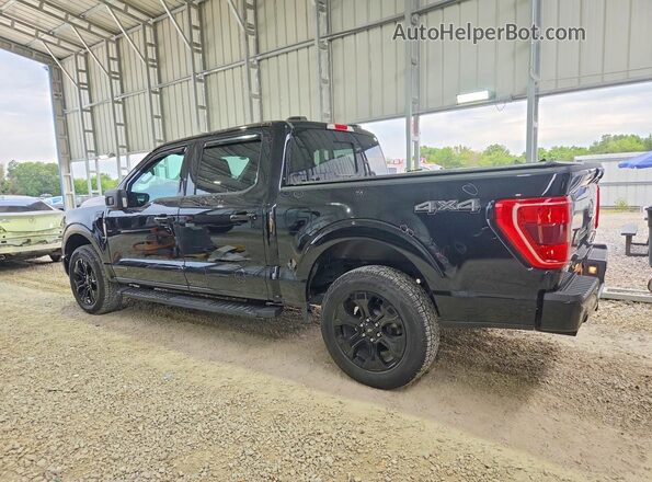 1FTFW1ED5PFC69001 2023 FORD F150 Black Tył lewy