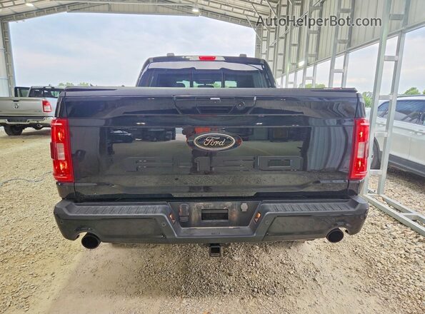 1FTFW1ED5PFC69001 2023 FORD F150 Black Widok z tyłu