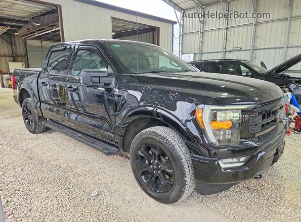 1FTFW1ED5PFC69001 2023 FORD F150 Black Przód prawy