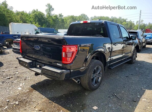 1FTFW1ED5PFC75039 2023 FORD F150 Black Задня права чверть