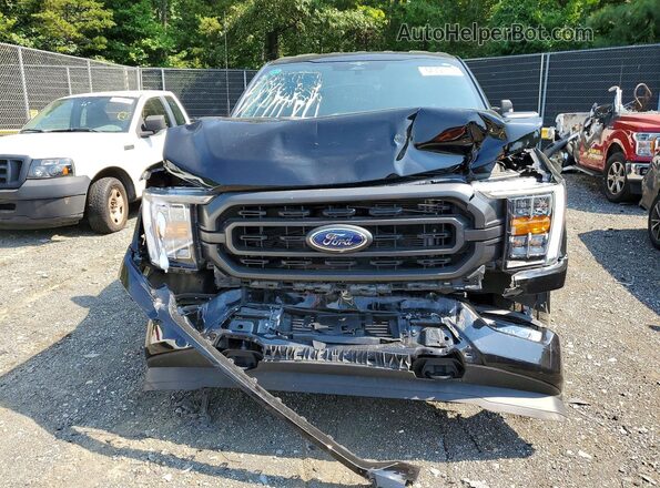 1FTFW1ED5PFC75039 2023 FORD F150 Black Вид спереду