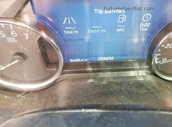 1FTFW1ED5PFD02613 2023 FORD F150 Gray Սարքավորումների վահանակի տեսք