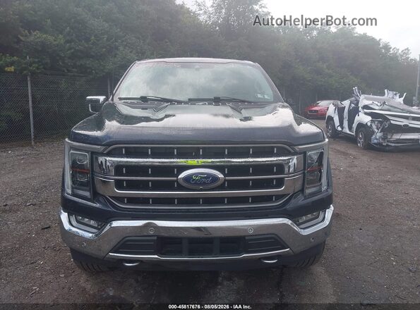 1FTFW1ED6MFB98564 2021 FORD F150 Синий Вид щитка приборов
