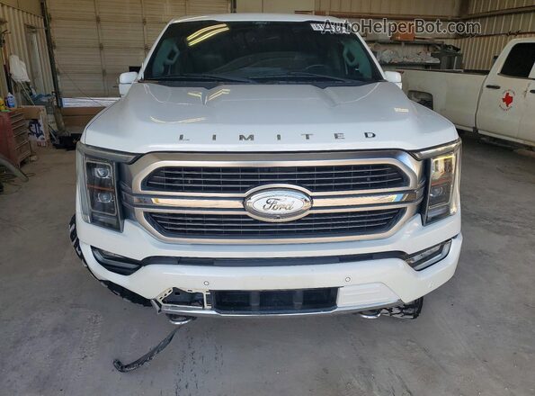 1FTFW1ED6MFC47830 2021 FORD F150 White წინა ხედი