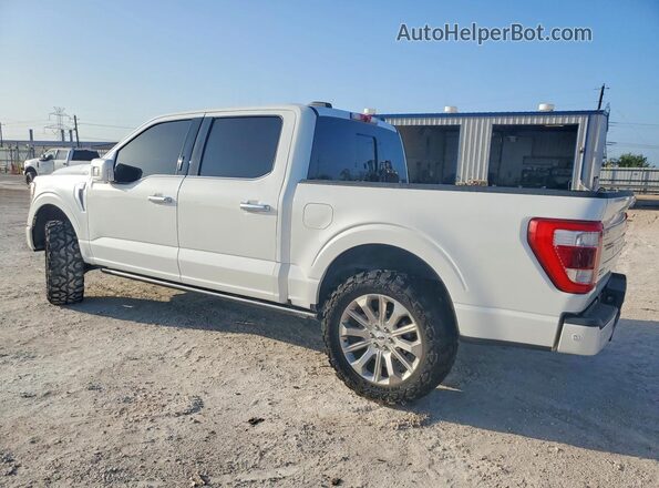 1FTFW1ED6MFC47830 2021 FORD F150 White უკანა მარცხენა