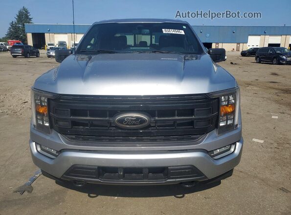 1FTFW1ED6PFB20905 2023 FORD F150 Silver წინა ხედი