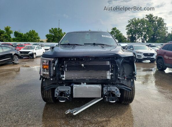 1FTFW1ED7PFB36885 2023 FORD F150 Черный Вид спереди