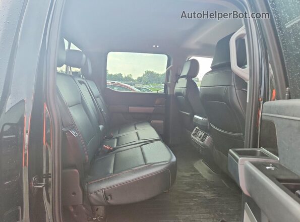 1FTFW1ED7PFB36885 2023 FORD F150 Черный Вид задних сидений
