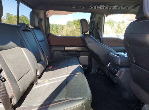 1FTFW1ED8PFA94503 2023 FORD F150 Gray Widok tylnych siedzeń