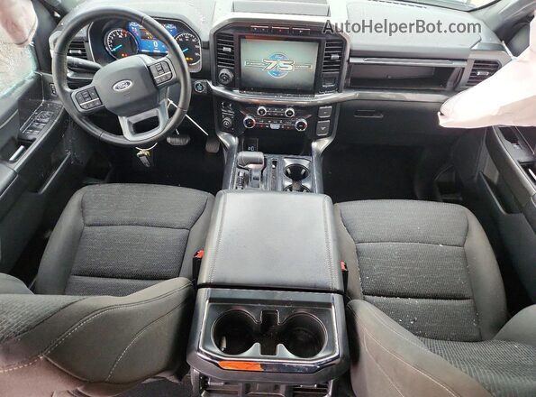 1FTFW1ED8PFD06512 2023 FORD F150 White წინა პანელის ხედი