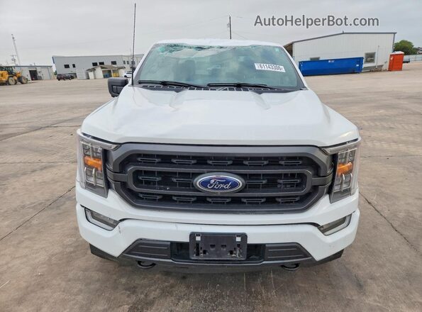 1FTFW1ED8PFD06512 2023 FORD F150 White წინა ხედი