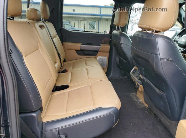 1FTFW1ED9MFA83974 2021 FORD F150 Синий Вид задних сидений
