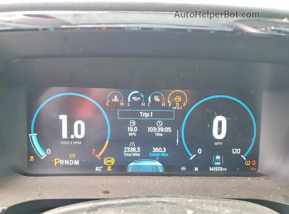 1FTFW1ED9MFA83974 2021 FORD F150 Синий Вид щитка приборов