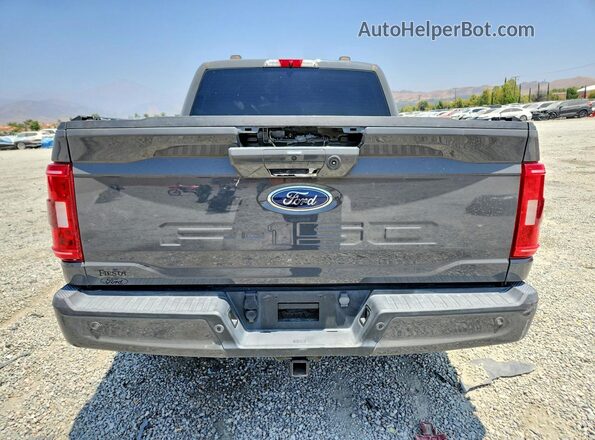 1FTFW1ED9MFB00675 2021 FORD F150 Gray Вид ззаду